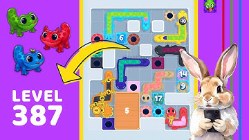 Gecko Out Level 387 Solution Walkthrough