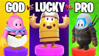 FALL GUYS - GOD vs PRO vs LUCKY - Fall Guys Funny Moments & WTF Highlights #74