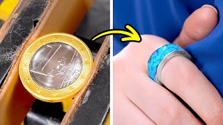 BUDGET DIY JEWELRY IDEAS || HANDMADE RINGS YOU CAN RECREATE AT HOME