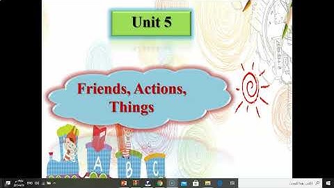 We Can 3 : Unit 5 -  Lesson 1