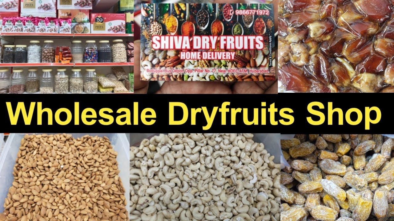 Wholesale Dry Fruits Shop In Hyderabad YouTube wholesale-dry-fruits-shop-in-hyderabad-youtube
