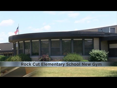 Rock Cut Elementary School new Gym Opens Tuesday