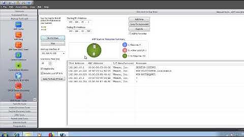 Scanning a Network Using NetScan Tools Pro