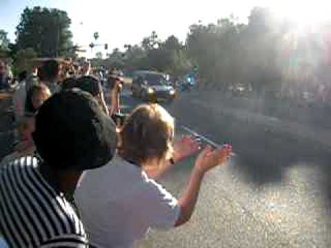 Ronald Reagan Motorcade (hearse) Olsen Rd at 23 Fr...