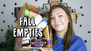 FALL BEAUTY EMPTIES 2020 | Products I&#39;ve used up