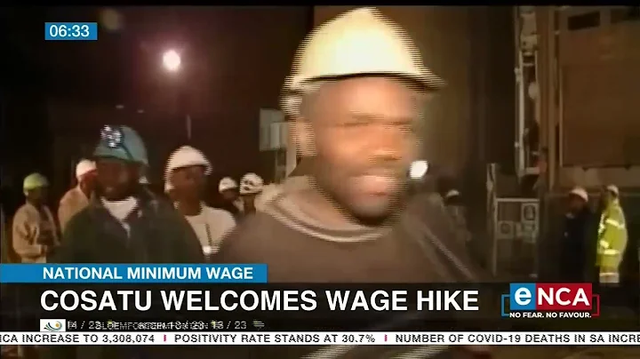 National Minimum Wage | CPI plus 1% increases wage to R23 per hour