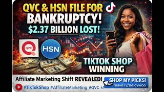 QVC and HSN’s parent company, QVC Group, filed for Chapter 11 bankruptcy because of TikTok.
