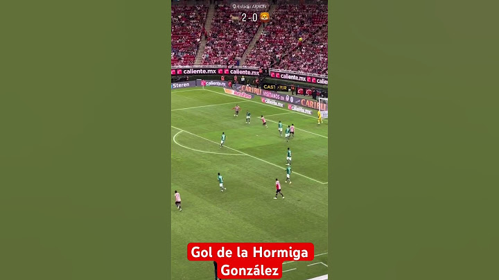 Así el gol de Armando la Hormiga González | Chivas vs León | Gol de Chivas liga MX