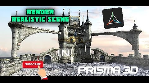 Create realistic cinematic render in Prisma 3D