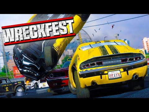 Wreckfest - Самая реалистичная физика и разрушаемость машин в гонках! #1 4К RTX 3090