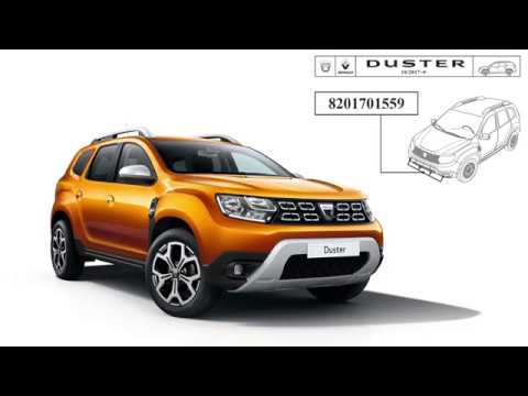 New Dacia Duster 2018 front parking sensors installation tutorial