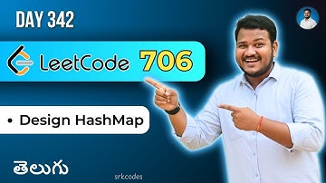 Leetcode 706: Design HashMap in Telugu | Naive, Array, Buckets | Python DSA | srkcodes