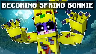 Becoming SPRING BONNIE in Minecraft!