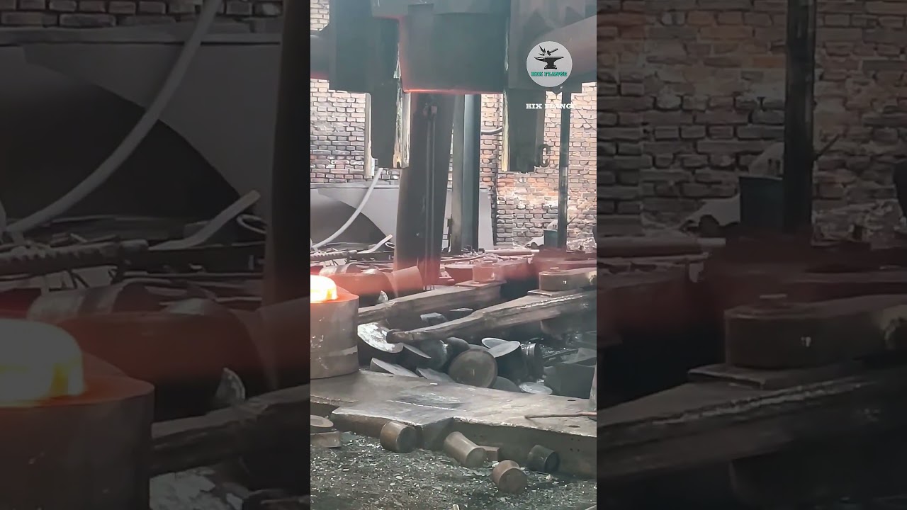 Forge Round Steel Billet Into Any Shape