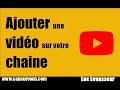 Camtasia    intgrer une vido sur votre chaine youtube