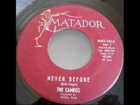 Guarda The Cameos - Never Before 1960 su YouTube Guarda The Cameos - Never Before 1960 su YouTube