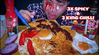 😱🚨 3x Spicy & 3 King Chilli 🥵🥹🌶️🔥|| Challenge fail ❌