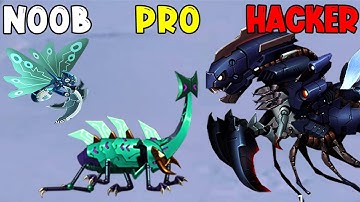 NOOB vs PRO vs HACKER - Insect Evolution Full Gameplay Android,iOS (Part 232)