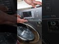 How to calibrate a Samsung Ecobubble Washing Machine.