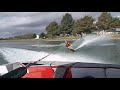 NCWSA Women's Slalom Record - Jaimee Bull - 3 buoys @ 39.5' off