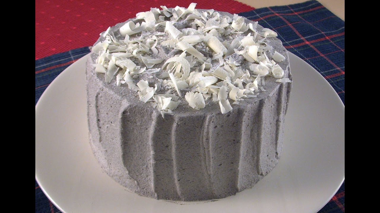 楽らくクッキング 黒ごまシフォンケーキ Easiness Cooking Black Sesame Chiffon Cake Youtube