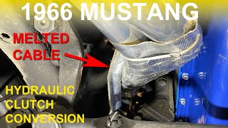 upgrade to a hydraulic clutch - 1966 mustang