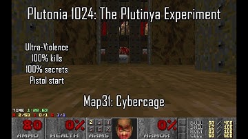 Plutonia 1024: The Plutinya Experiment - Map31: Cybercage (UV-MAX)