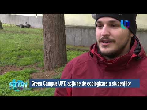 Green Campus UPT, acțiune de ecologizare a studenților