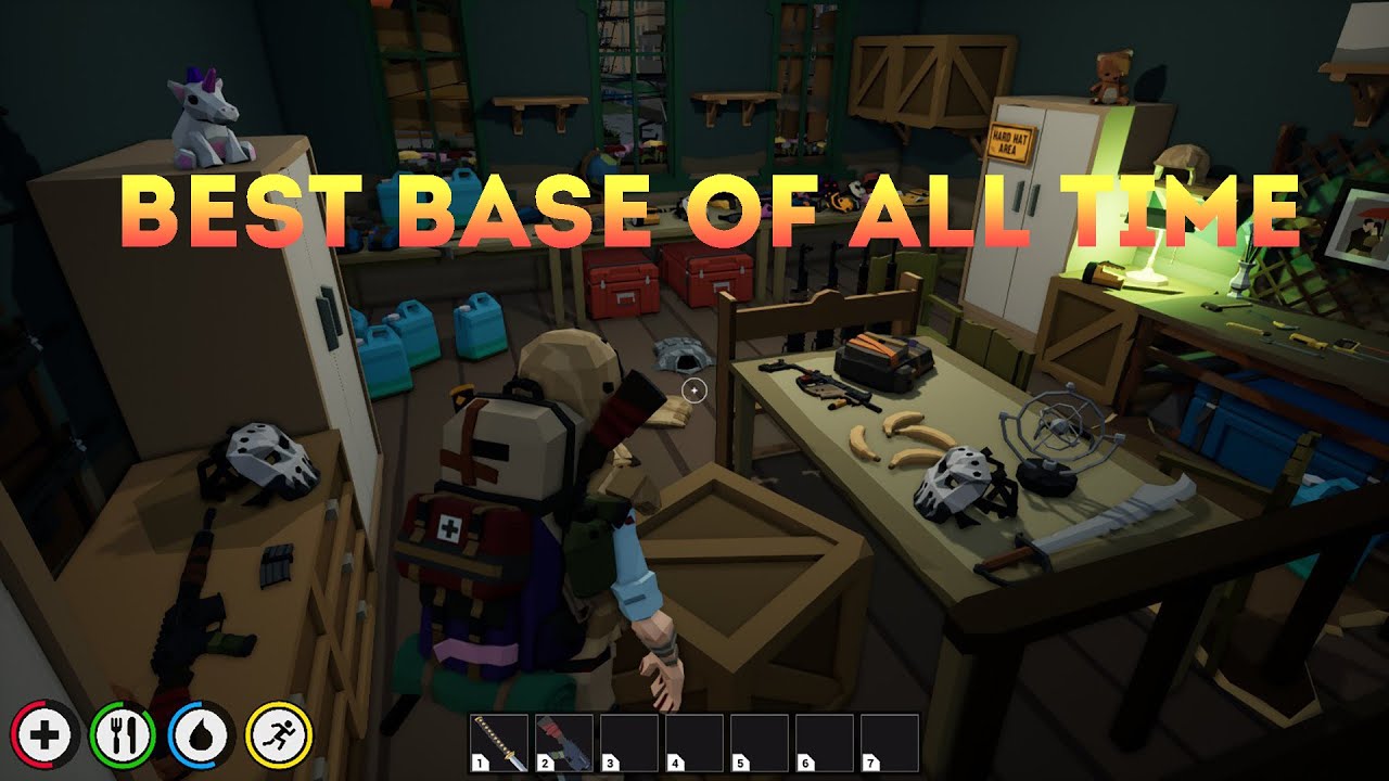 I finish building the base!! : Deadpoly