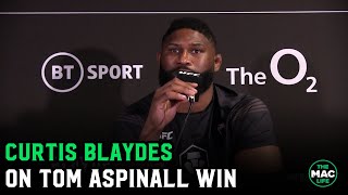 Curtis Blaydes on Tom Aspinall win: 