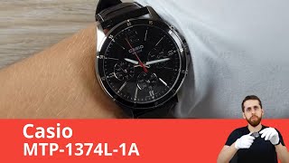 Обзор часов Casio MTP-1374L-1A