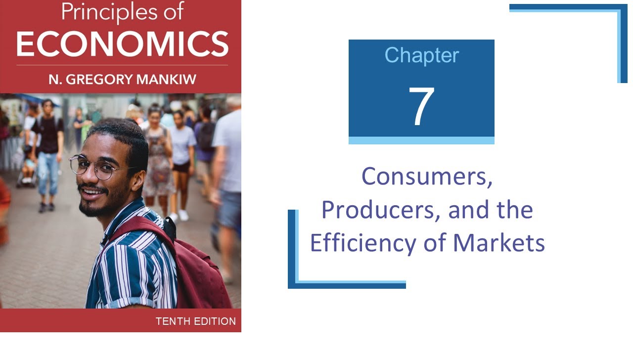 [Mankiw principles of economics 7] 7. 소비자, 생산자,  시장 효율성
