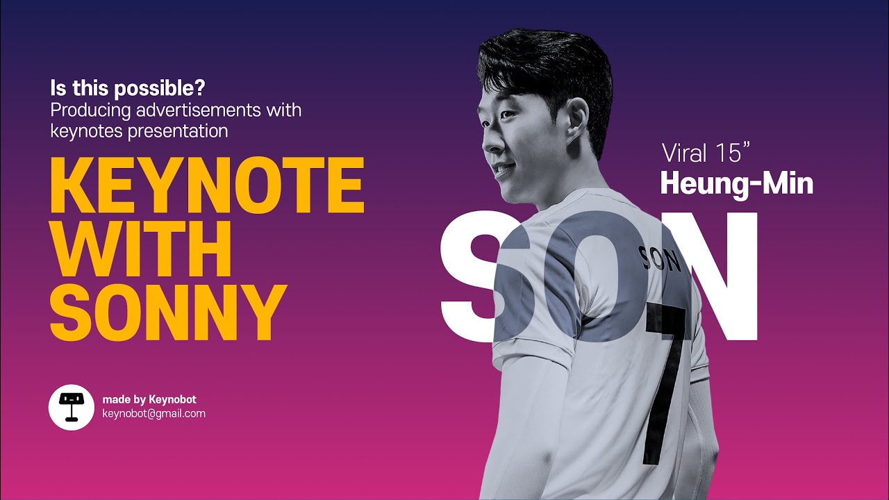 Keynote with SONNY! Son heung-min love! 