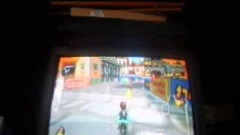 mario kart wii hacking against a noob hacker called brain.
