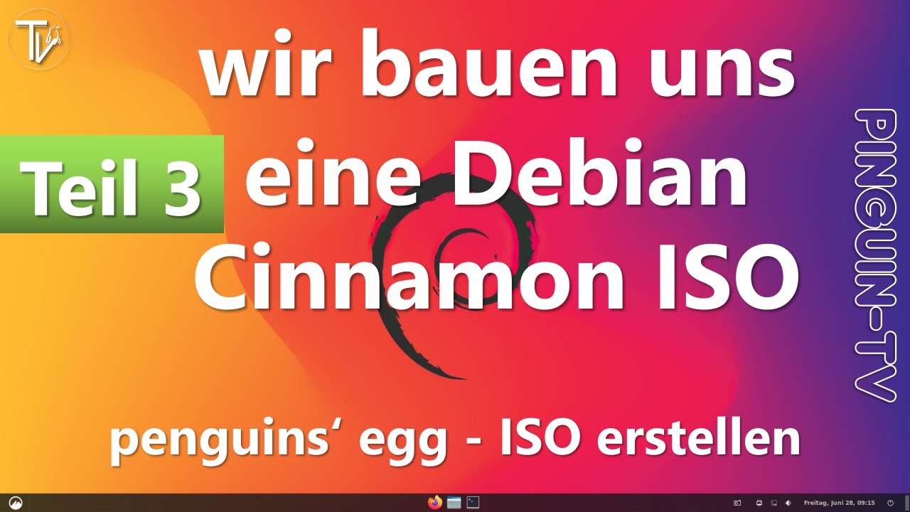 Wir Bauen Uns Eine Debian Iso Mit Cinnamon Desktop Teil 3 Debian