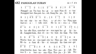 PANGGILAN TUHAN - Puji Syukur No. 682