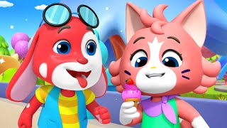 Ice Cream Fiasco - Dog & Cat Comedy Cartoon Show For Toddlers