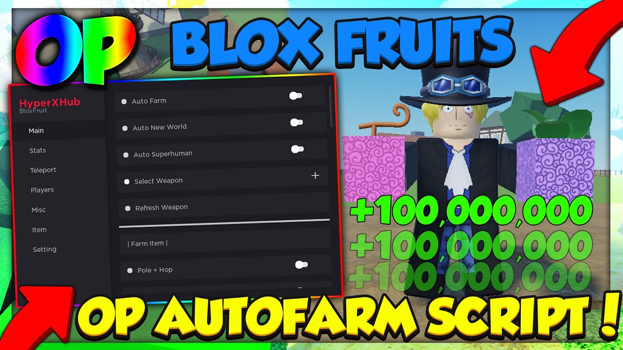 [NEW + OP] ROBLOX | Blox Fruits Script Hack GUI PASTEBIN 2022 | God ...