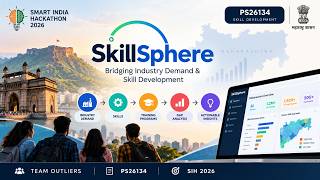 SkillSphere | SIH 2026 | PS26134 | Labour-Market Intelligence for Skill Development