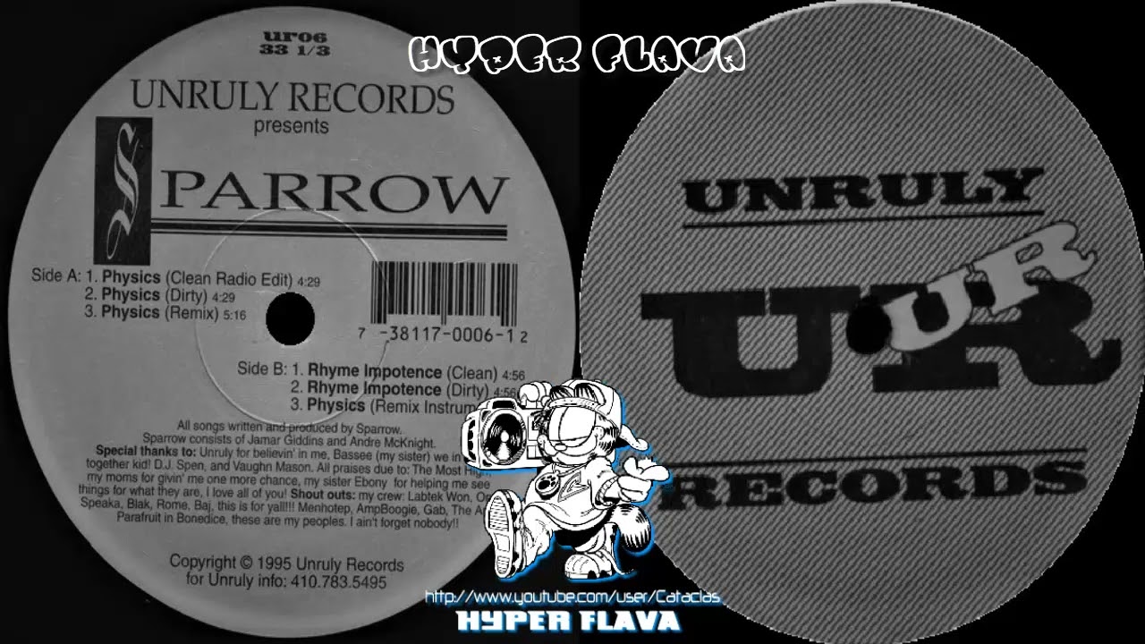 Sparrow The Movement - Physics / Rhyme Impotence (Full Vinyl,12
