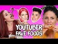 Trying YouTubers' Favorite Foods! (Cheat Day)
