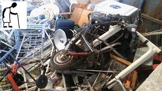 Friends and Family Gold or Garbage? Electric Bike at the Recycling centre