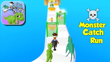 😱🦖 Monster Catch Run New Dinosaur Max Update Unlocked  | Monster Catch Run Gameplay