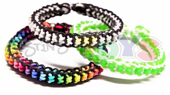 Lesson 1: Mini Rainbow Loom® video - Single pattern bracelet 