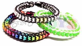 Instructions on how to make Rainbow Loom Designs  Loom Bracelets  Charm  Patterns