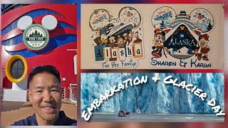 Disney Wonder Alaska Cruise | Embarkation & Glacier Day