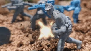 Introducing White and Blue army | Stop motion