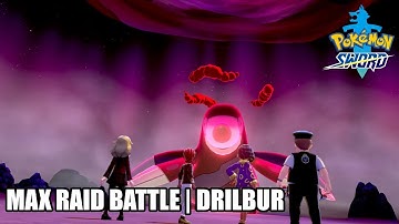 Pokemon Sword - Max Raid Battle | Dynamax Drilbur [Nintendo Switch]