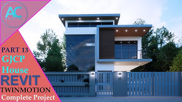 GJCP House | Part 13 | Complete Step By Step Project | Revit and Twinmotion Tutorial