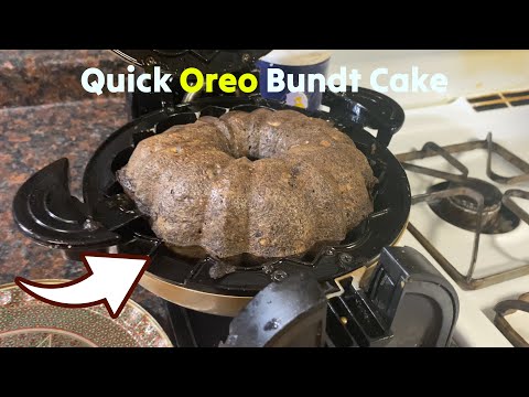 Quick Oreo Bundt Cake ⭐ Cooking Gizmos